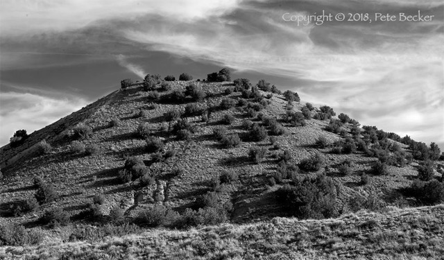 Hill and Clouds